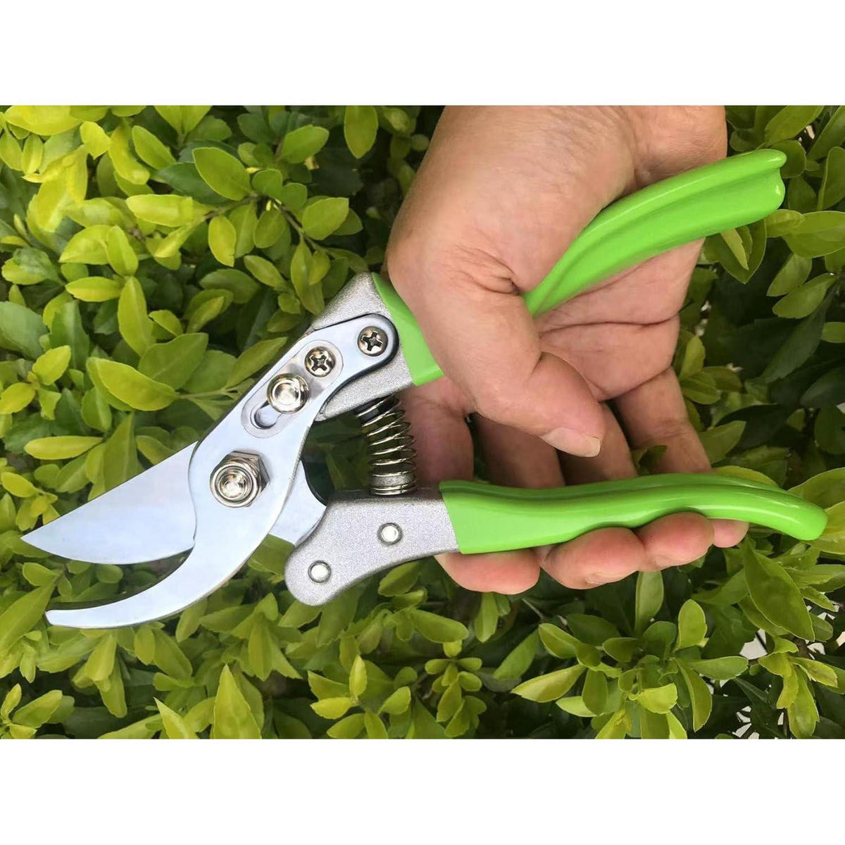 GARTENSCHERE SK4-Stahl Grün - Grün, Metall (6/2.4/21.8cm)