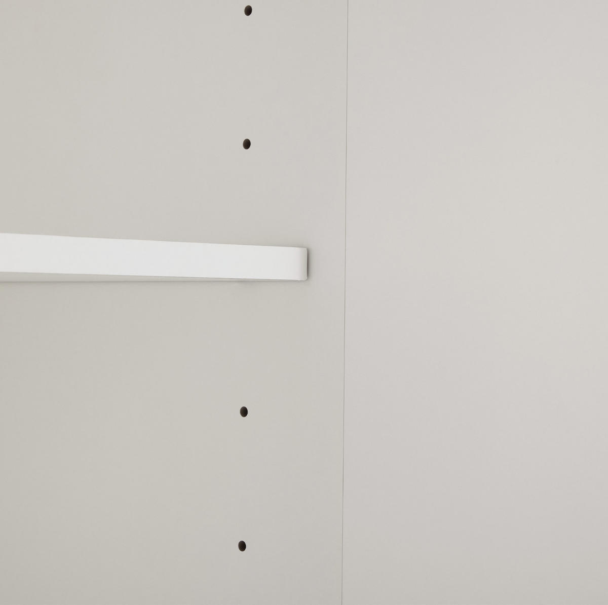 KOMMODE in Weiß mit Bogenmuster und goldenen Griffen, 80/40/80 cm, Weiß - Weiß, Holzwerkstoff (80/80/40cm) - Redom