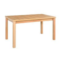 ESSTISCH Modena 1, 140-180/80 cm, grandson - Birkefarben, Holz (80/140/78cm) - Leaf Design