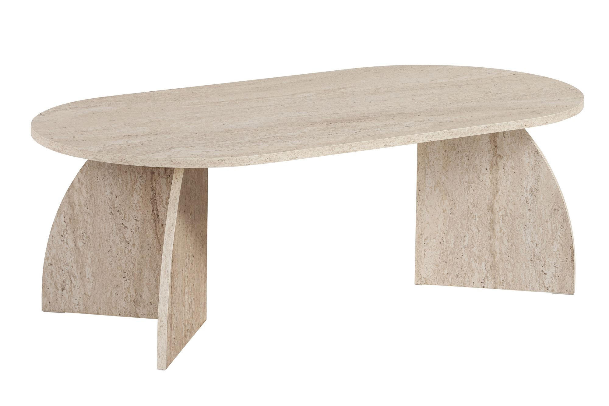 COUCHTISCH melina beige - Beige, Holz (120/60/40cm) - Habitat Garten