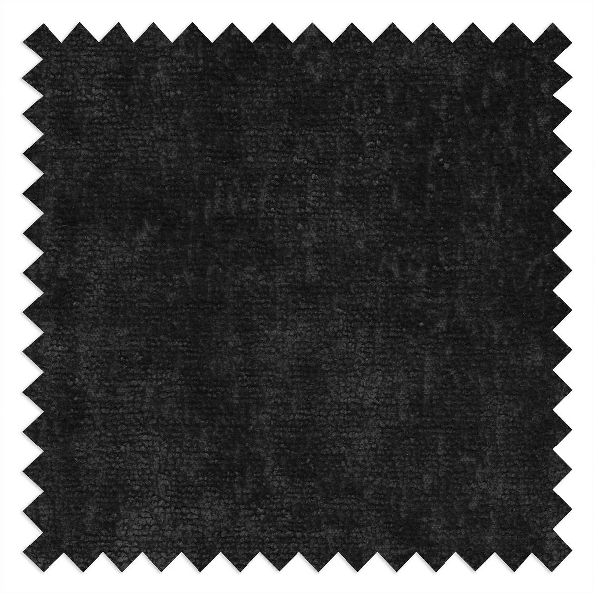 BÜRODREHSTUHL - Chenille / Eisen - Schwarz/Weiß, Kunststoff/Textil (57/80/61cm) - home24