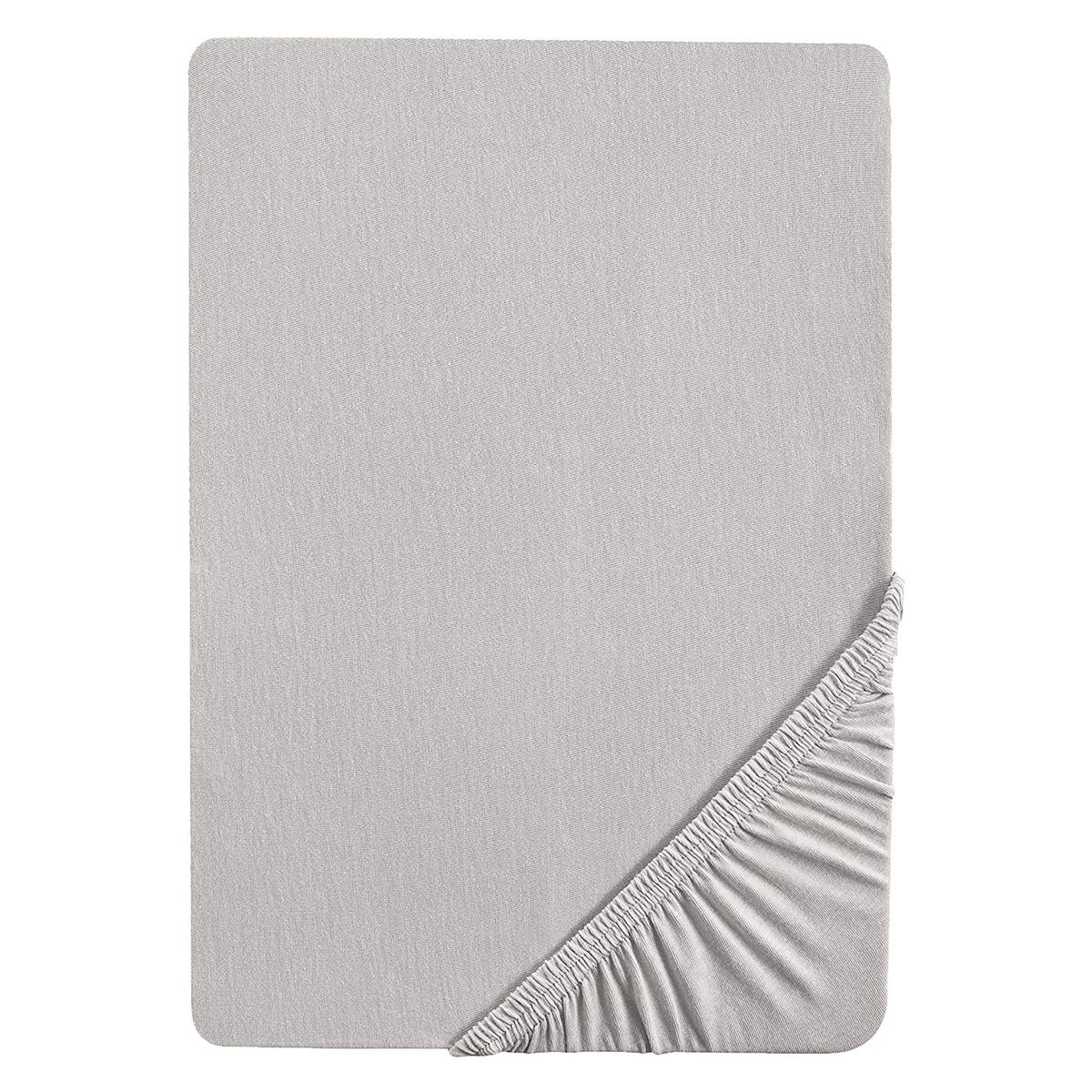 SPANNBETTLAKEN 60x120 - 70x140 cm - Hellgrau, Textil (70/140cm) - Roba