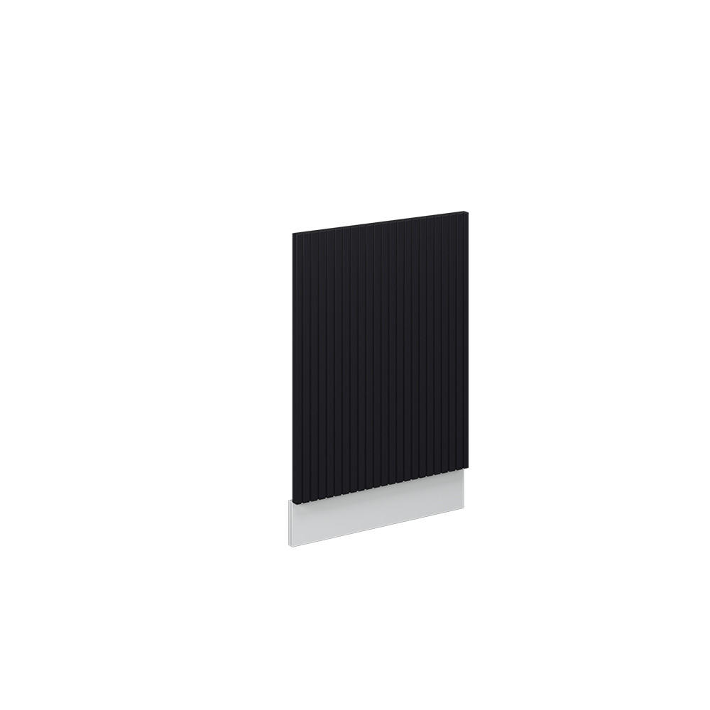 GESCHIRRSPÜLBLENDE Fame-Line Schwarz gestreift - Schwarz/Weiß, Holzwerkstoff (45/67.4/1.6cm) - Vicco
