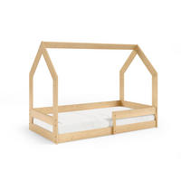 HAUSBETT POLA Beige 164x88x124 cm - Beige, Holz - FURNLUX