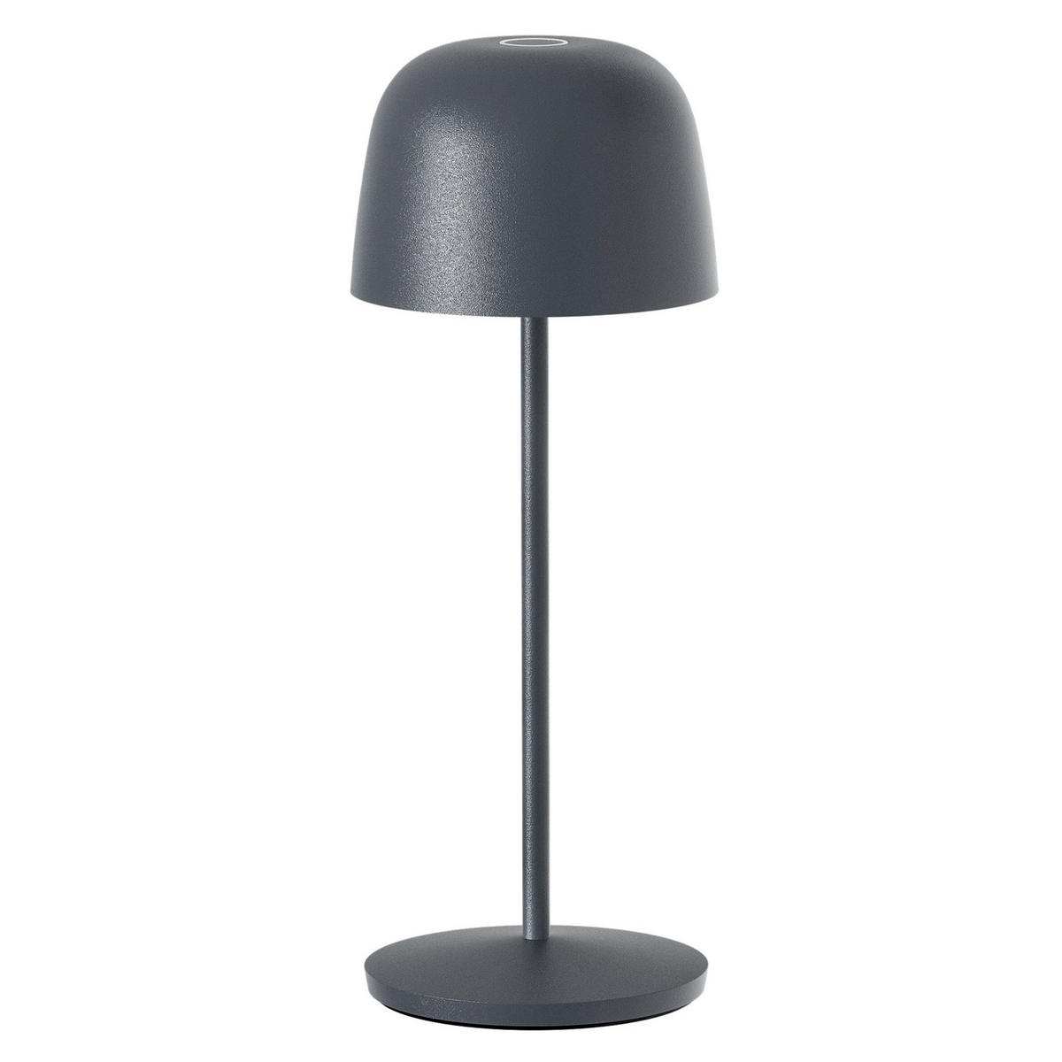 TISCHLAMPE SOPHIA dunkelgrau - Dunkelgrau, Metall (7.5/7.5/20cm) - Lumisky