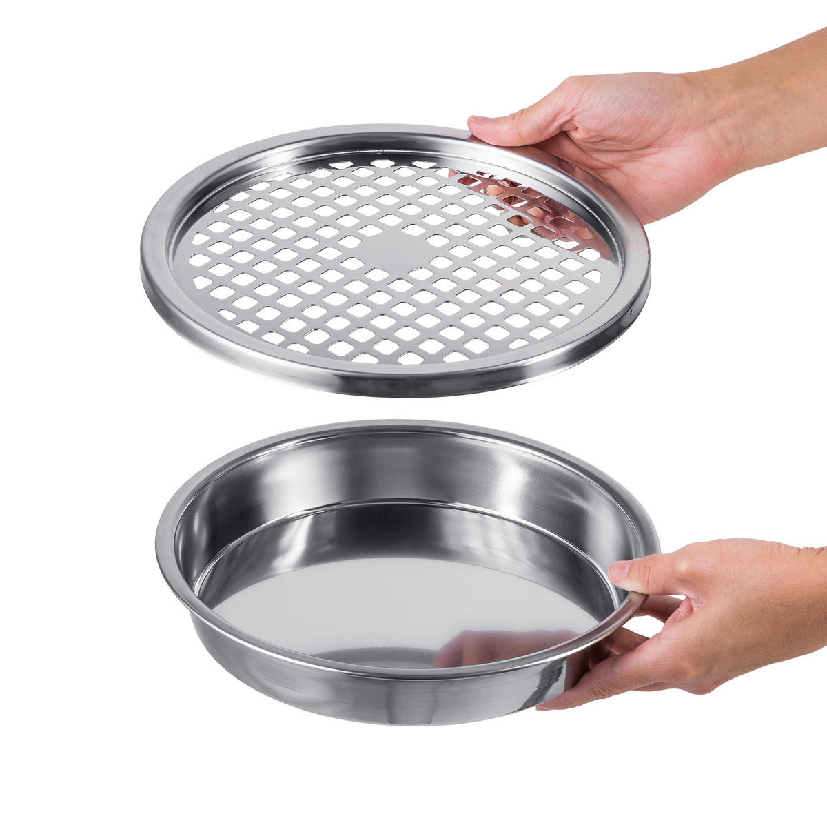 STANDASCHENBECHER ,25 x 61 cm,anthrazit - Anthrazit, Metall (25cm) - tectake