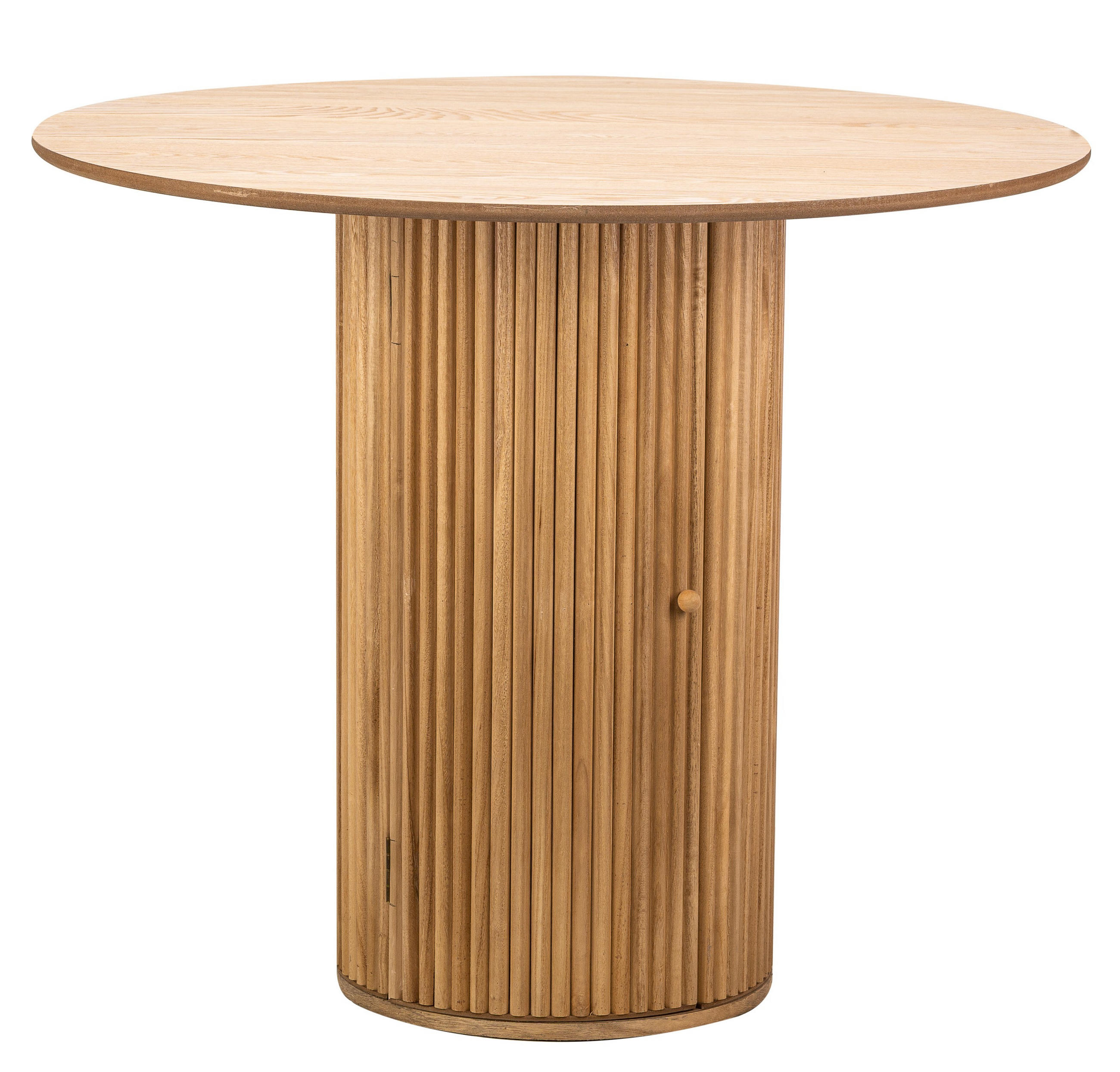 ESSTISCH Rund Braun 90 x 90 x 75 (cm) - Braun, Holz (90/90/75cm) - Nordlys