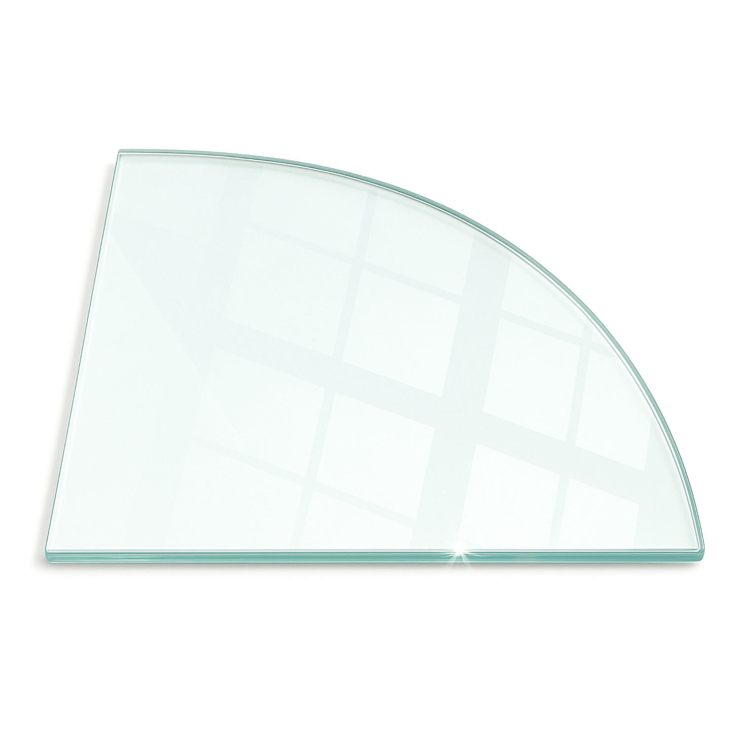 ArtPrintCave Glasplatte Transparent 100x100x0.4 cm
