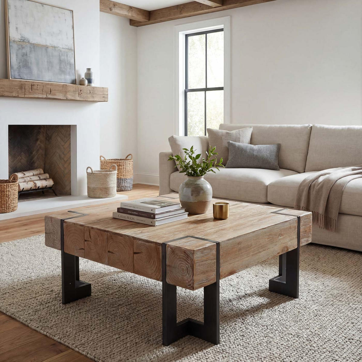 COUCHTISCH quadrat Braun - Braun, Holz (60/60/40cm) - MCW