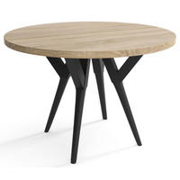 TISCH Schwarz Adi Ausziehbar - Schwarz, Holzwerkstoff (90/90/76cm) - Sepro Meble