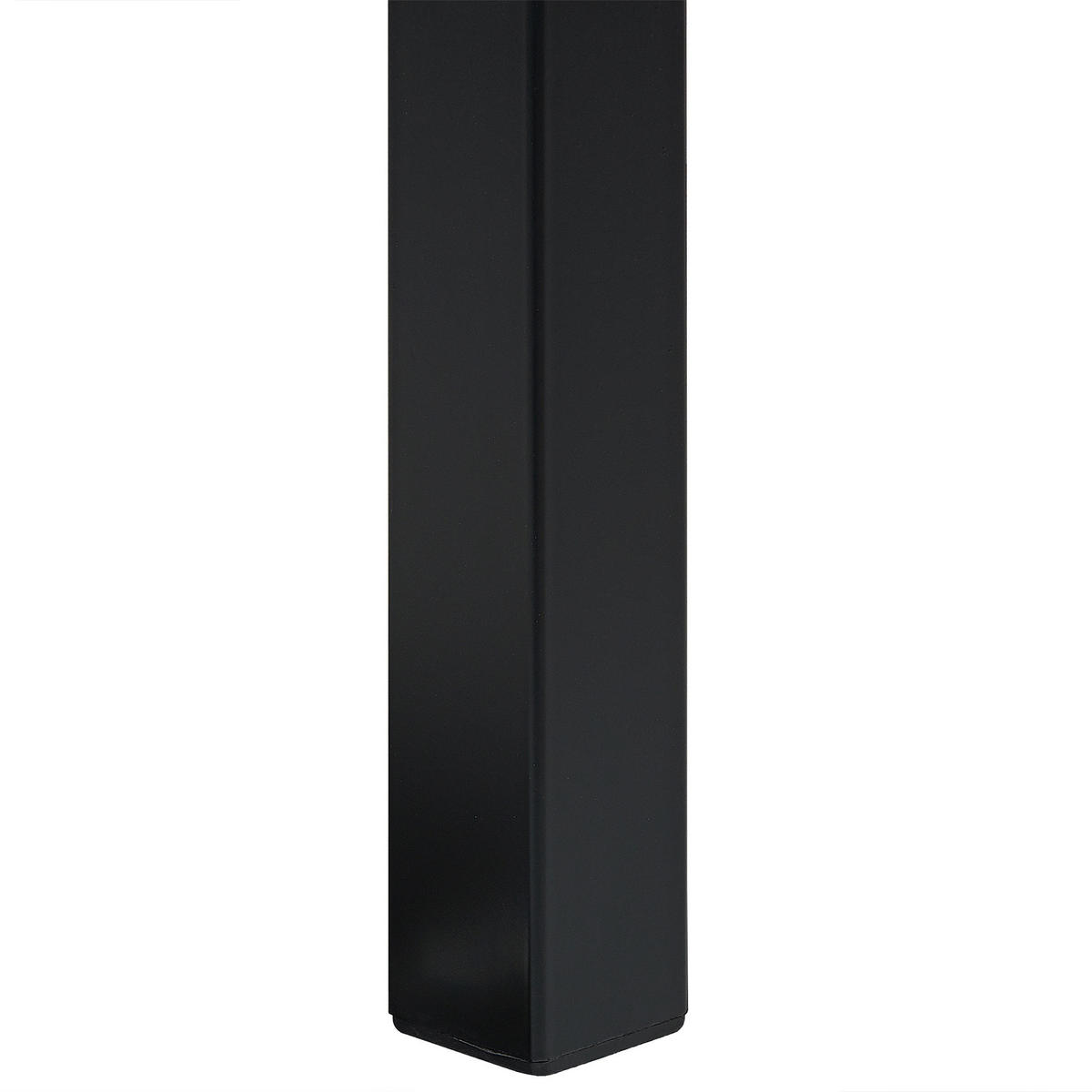 BETT mit Lattenrost 120/200 cm Schwarz Cusset - Schwarz, Metall (120/200cm) - Beliani