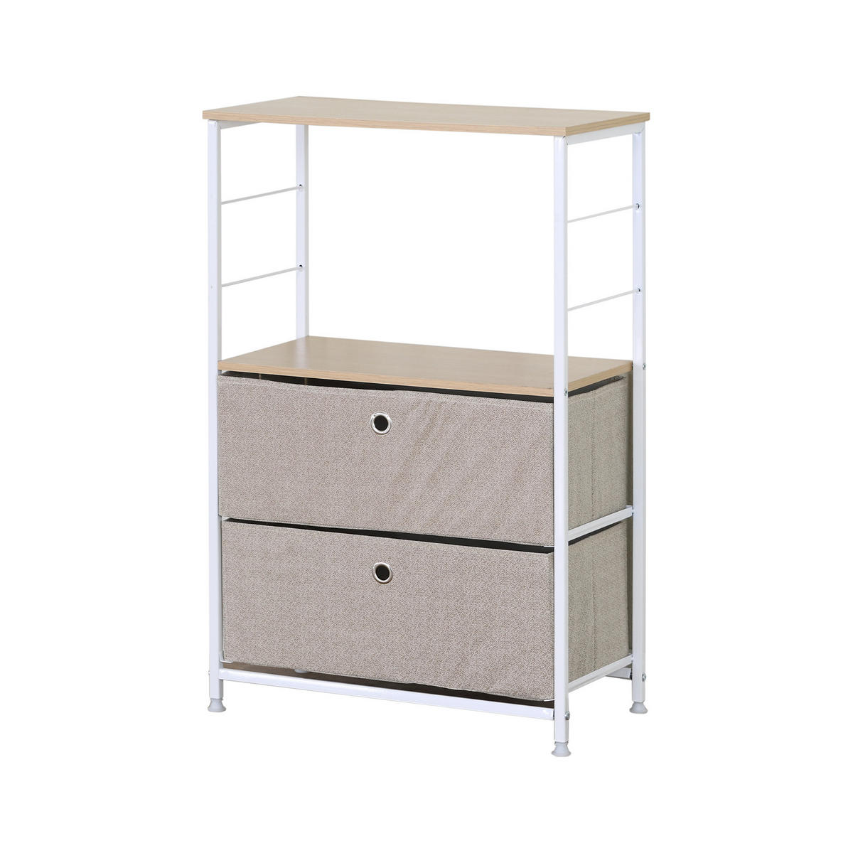 SCHRANK Weiß 30/55/85 cm - Weiß, Holz (30/85/55cm) - Mobili Rebecca