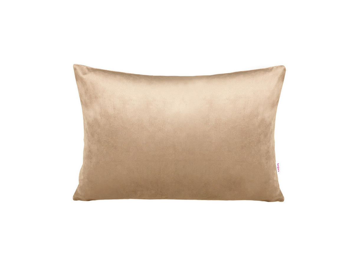 KISSENHÜLLE Samt&Sonders braun-beige 25/35 cm - Beige, Textil (25/35cm) - beties Heimtextil