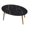COUCHTISCH Sindal 90/50/41 - Schwarz, Holz (50/90/41cm) - [en.casa]