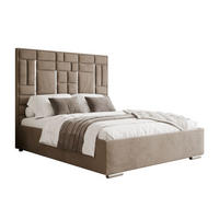 POLSTERBETT BRIGITTE SILVER mit Bettkasten 180x200 cm Element 06 - Beige, Textil (180/200cm) - Lookway