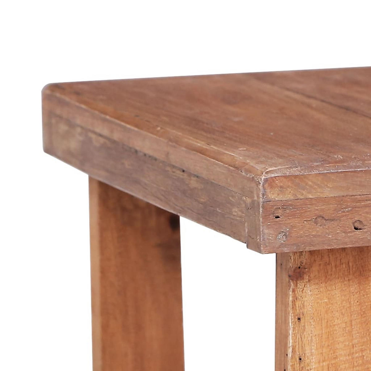 COUCHTISCH 60x45x23 cm Altholz Massiv - Braun, Holz (45/60/23cm) - furnicato