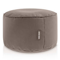 SITZSACK-HOCKER Pouf "Stay" 45x25cm - Braun, Textil (45/25/45cm) - Green Bean