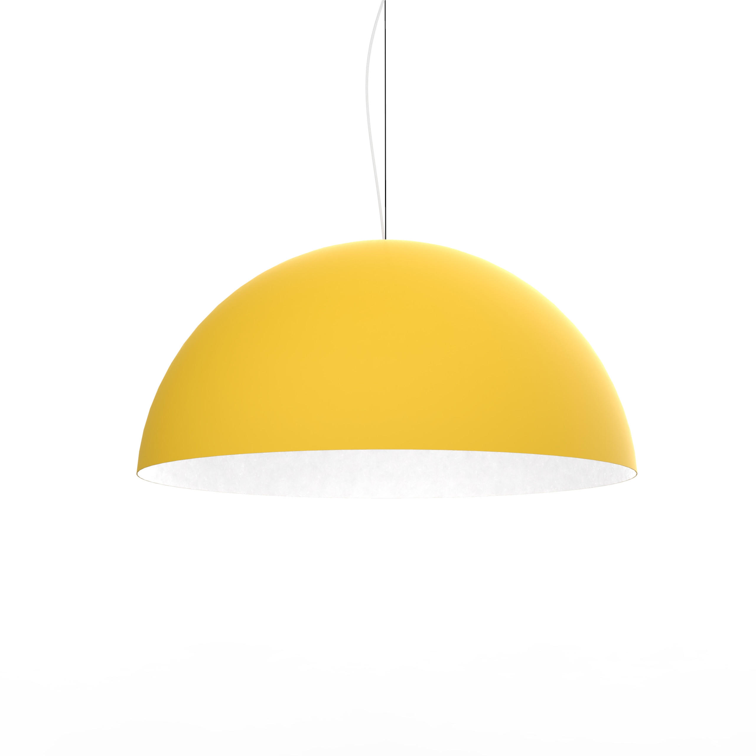 Lumicom Hängeleuchte Gelb 60x30x60 cm