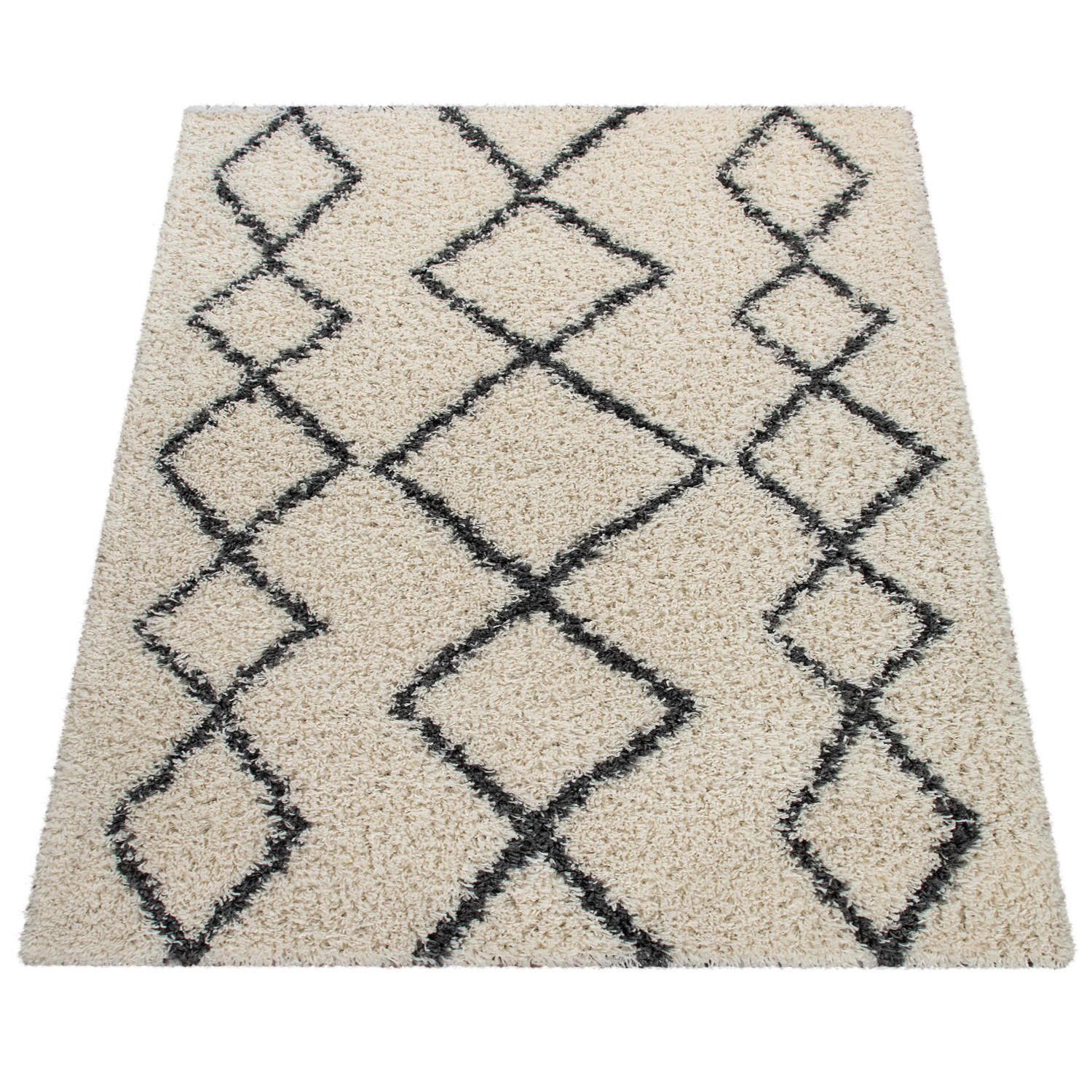 HOCHFLORTEPPICH 200/280 cm Kalmar 446 - Creme, Textil (200/280cm) - Paco Home