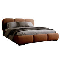 POLSTERBETT boucle 180x200 Kupfer - Kupferfarben, Holzwerkstoff (180/200cm) - Compleo24