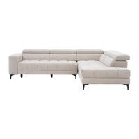 RELAXSOFA - 5 Personen - Stoff - Beige - - Beige, Textil (298/75/211.5cm) - Vente-Unique