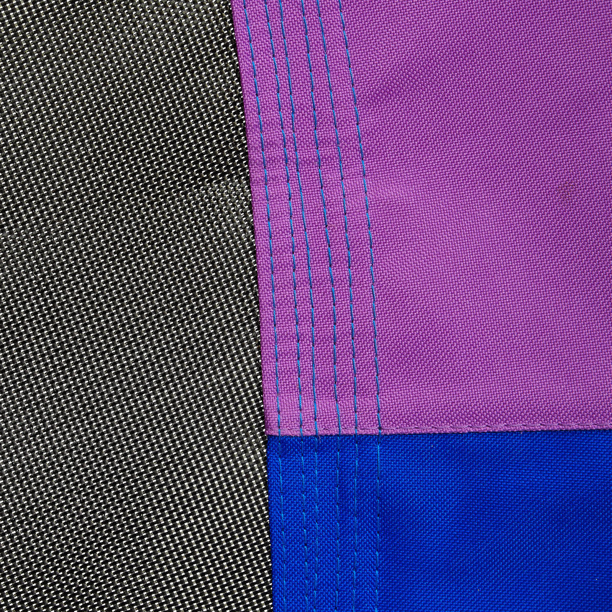 HOUPAČKA černá barevná hnízdová 100 cm - různobarevná, kov/textil (100/168/100cm) - Relaxdays