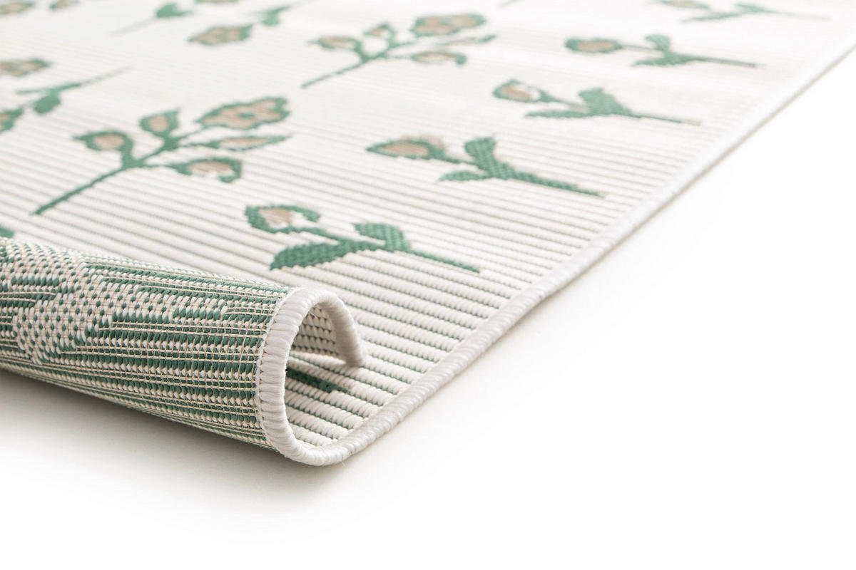 DESIGN Teppich für Innen und Außen grün - Grün, Textil (160/213cm) - AFK Living