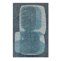 TEPPICH modern Flachgewebe TOUC TOUC Blau 240 x 340 cm - Blau, Textil (240/340cm) - Novatrend