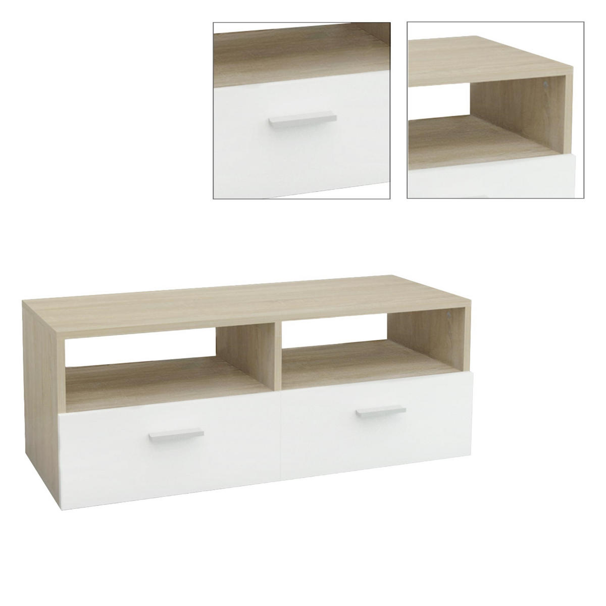 TV SCHRANK - Braun, Holzwerkstoff (36/35/95cm) - ML-DESIGN