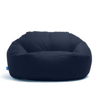 SITZSACK SOFA Lounge blaugrau für Indoor und Outdoor - Blaugrau, Textil (1600/60/1000cm) - Bruni