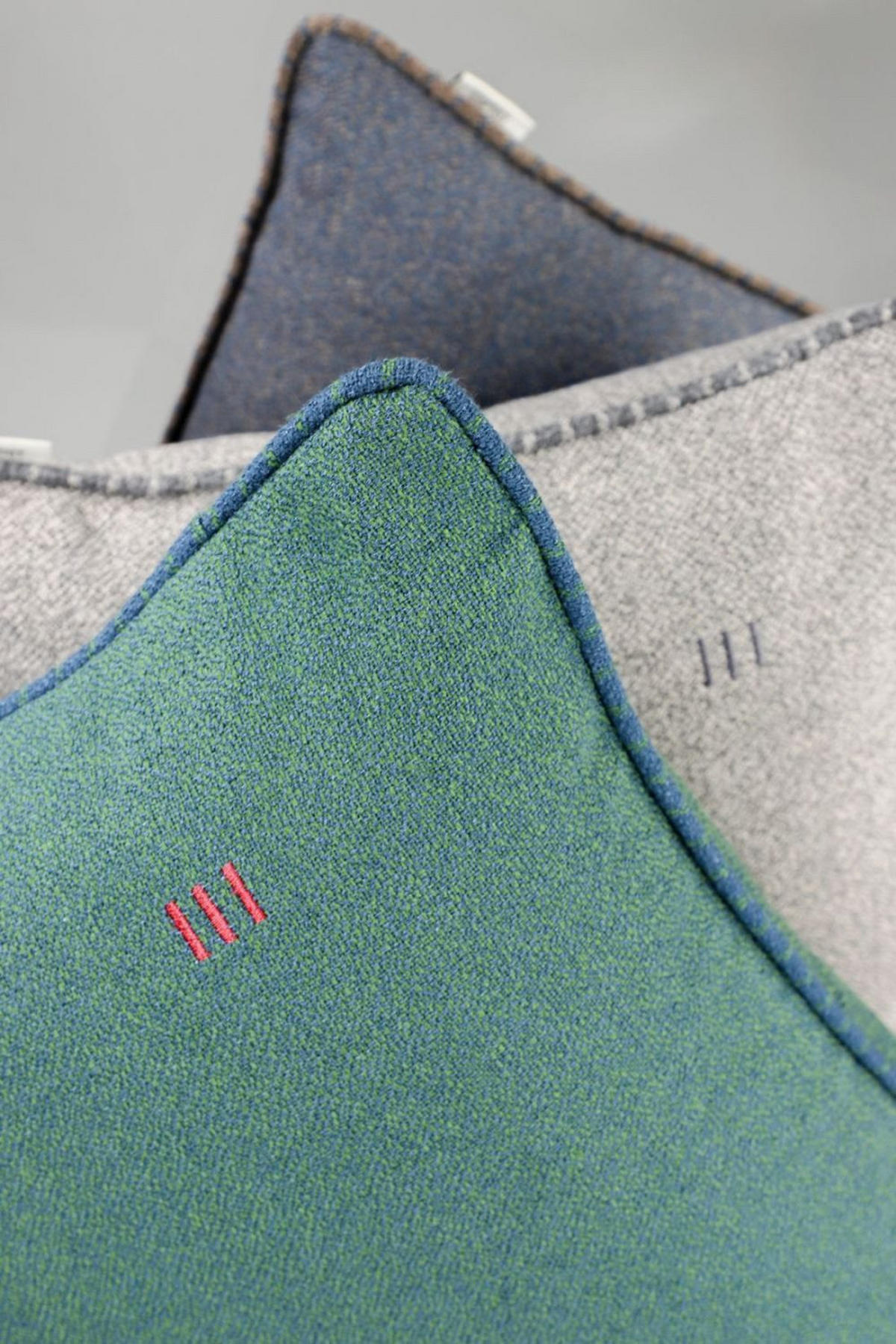 ZIERKISSENHÜLLE FUN - Grün, Textil (45/45cm) - Esprit
