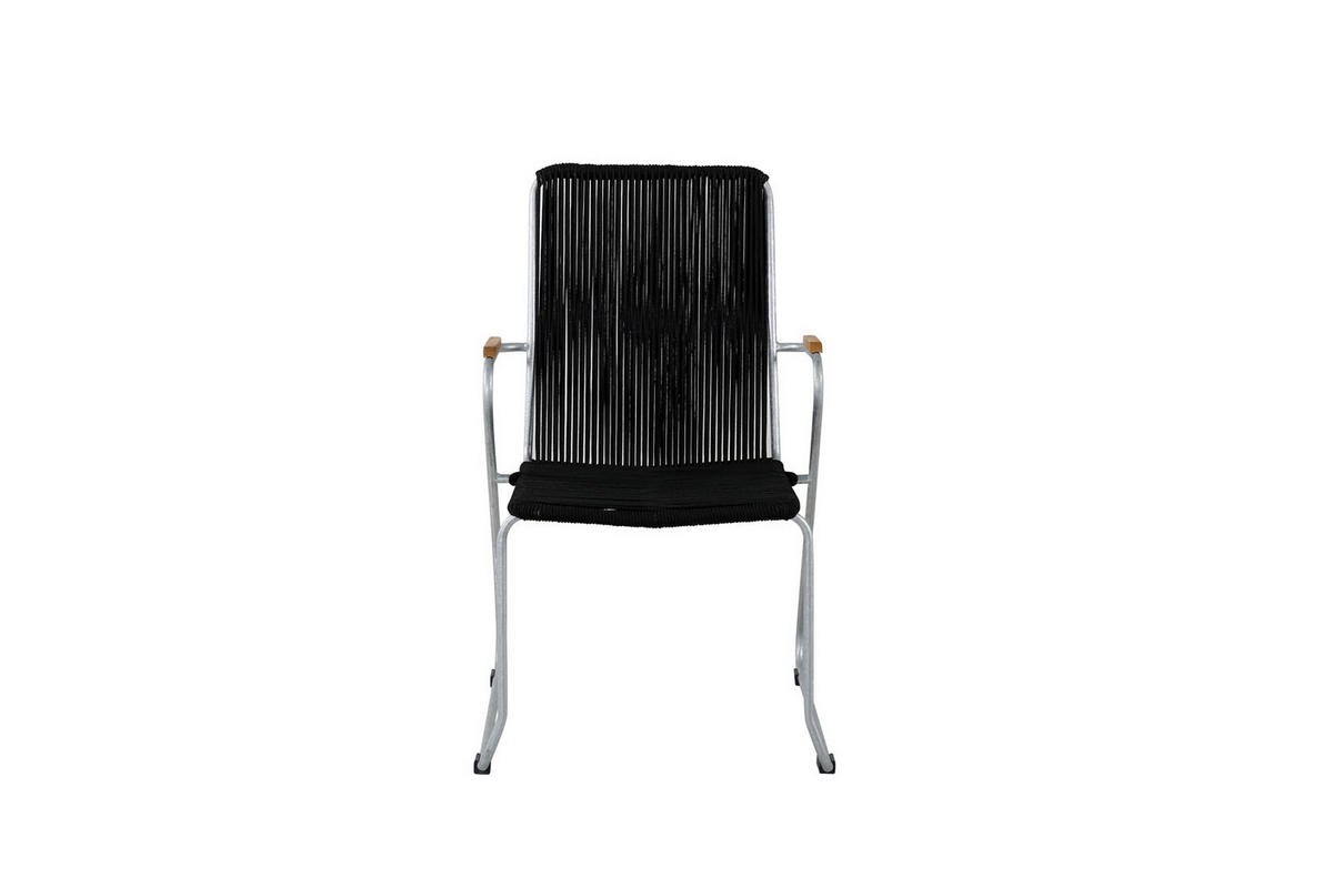GARTENSTUHL 2er Set Akazie Dekor - Akaziefarben, Holzwerkstoff (60/93/63cm) - ebuy24