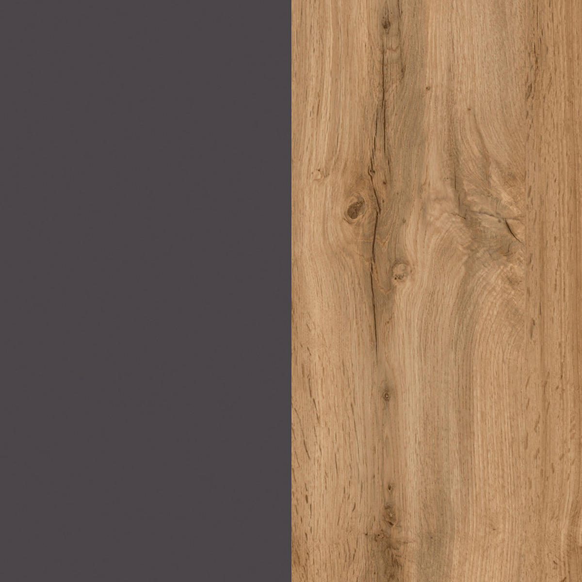 BADMÖBEL-SET 4-TLG. Vasto-03 - Grau, Holzwerkstoff (185/200/47cm) - Lomado