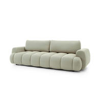 SOFA PASSO Grün 263x110x81 cm - Grün, Textil (263/81/110cm) - FURNLUX