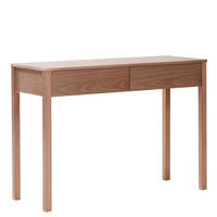 SCHREIBTISCH Rechteckig Braun 110 x 40 x 78 cm - Braun, Holz (40/110/78cm) - Nordlys