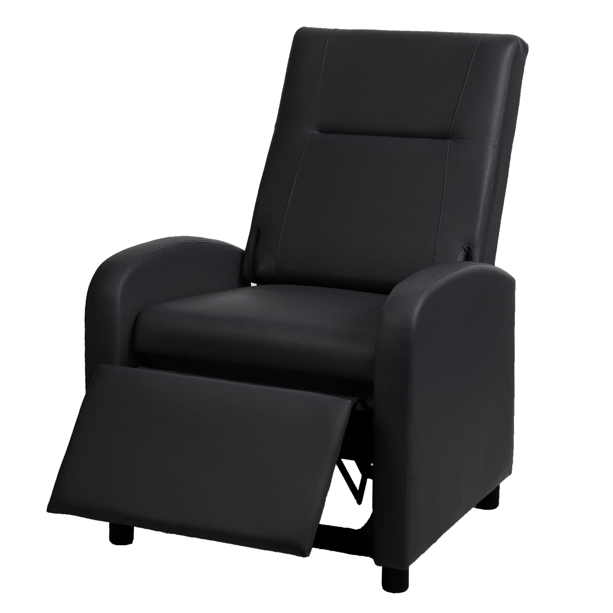 MCW RELAXAČNÍ KŘESLO Černé