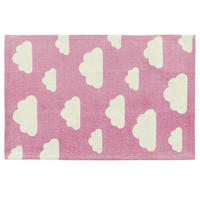 KINDERTEPPICH Gwalijar 90/60 cm - Pink, Textil (60/90cm) - Beliani