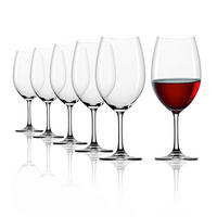 CLASSIC Bordeauxglas 650 ml 6er Set - Transparent, Glas (0.65L) - Stölzle