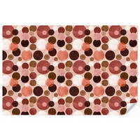 TAPETE - Kreise - Modern - Farbenfroh - 300x200 cm - Multicolor, Papier (300/200cm) - OnlyWow