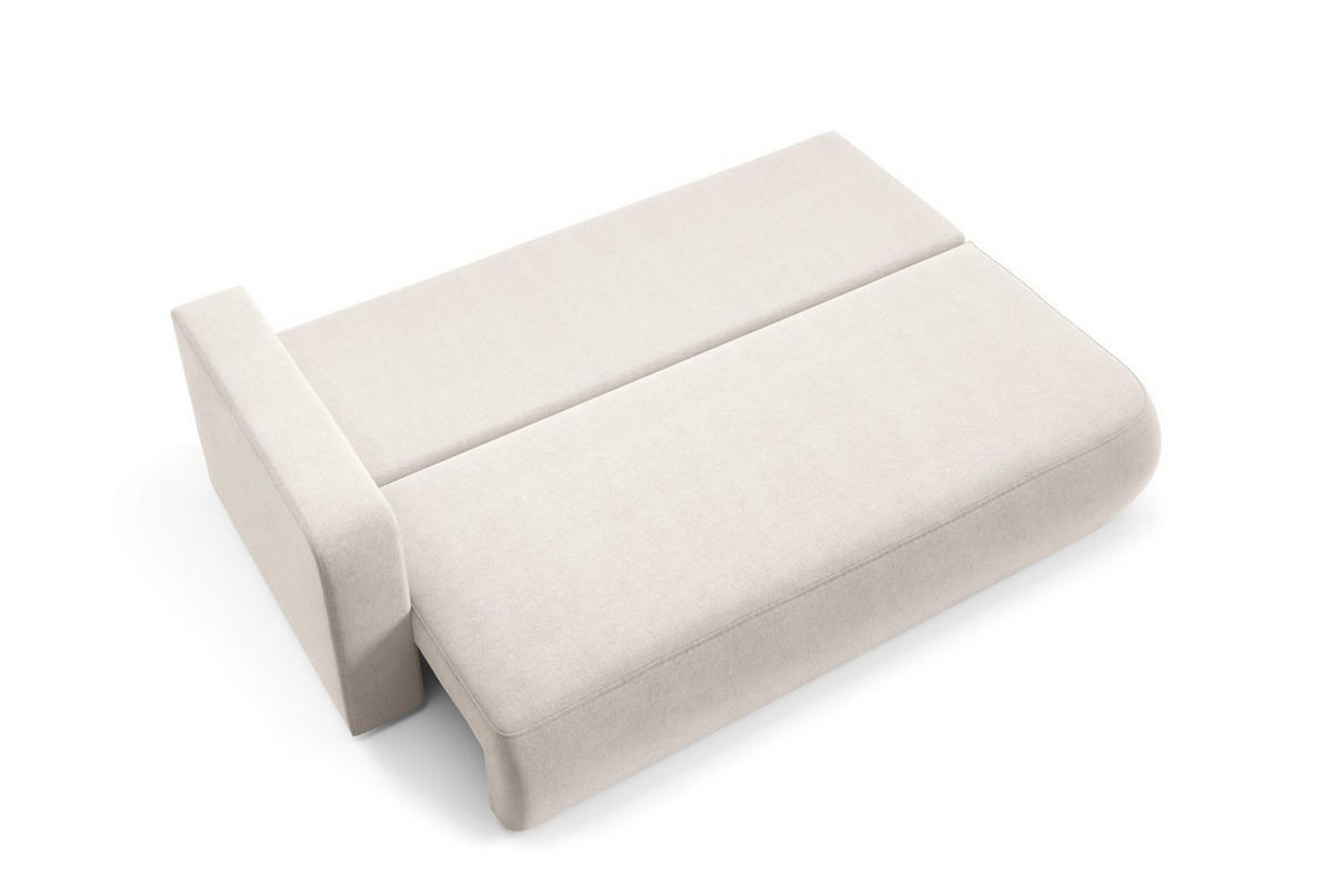 SCHLAFSOFA mit Bettkasten Beige - Beige/Schwarz, Holz/Holzwerkstoff (228/82/106cm) - Furnisell