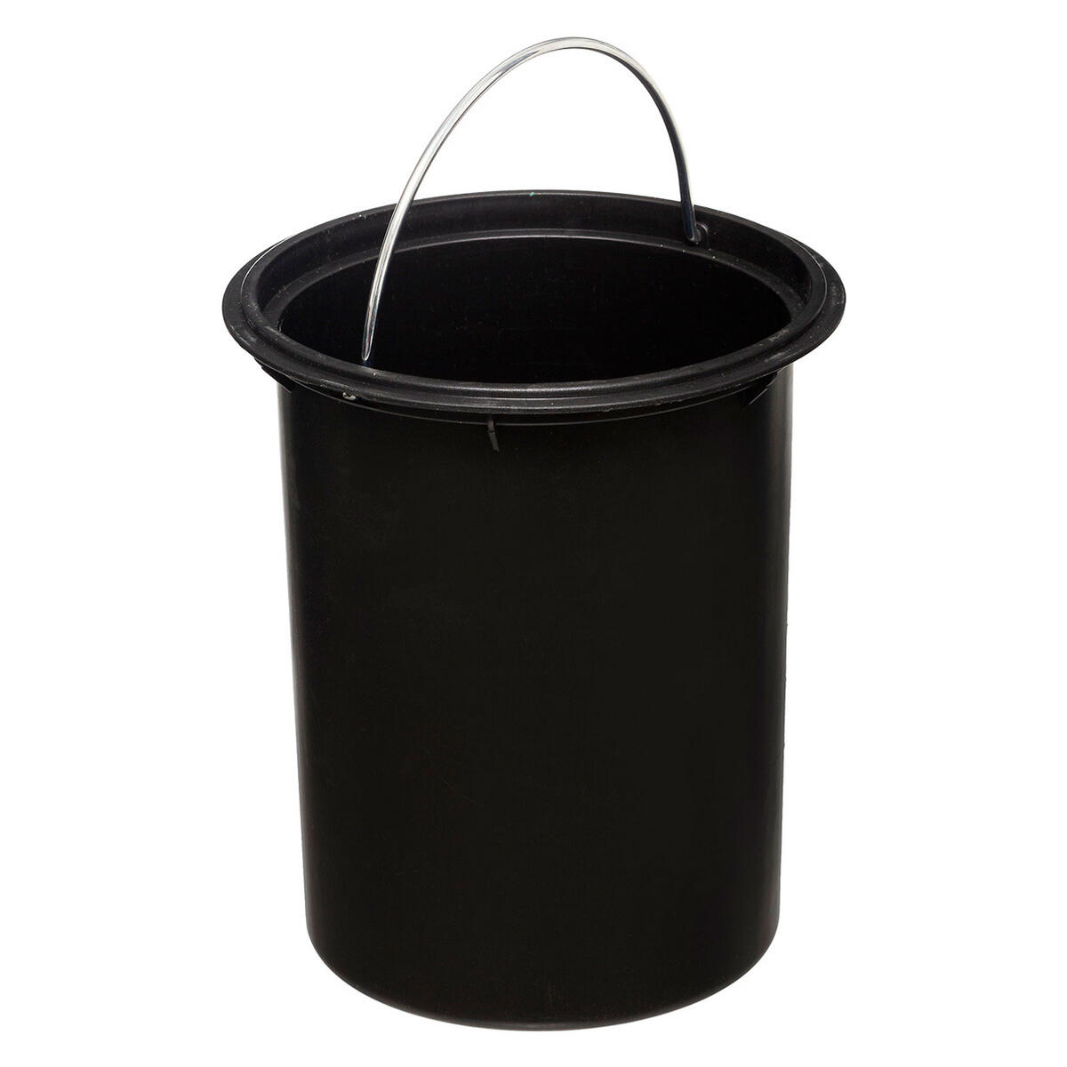 ABFALLEIMER Modern Color Soft Close, Metall, Bambus, Kunststoff, Weiß, 3 Liter - Weiß, Metall (17/23/22.5cm) - 5five Simply Smart