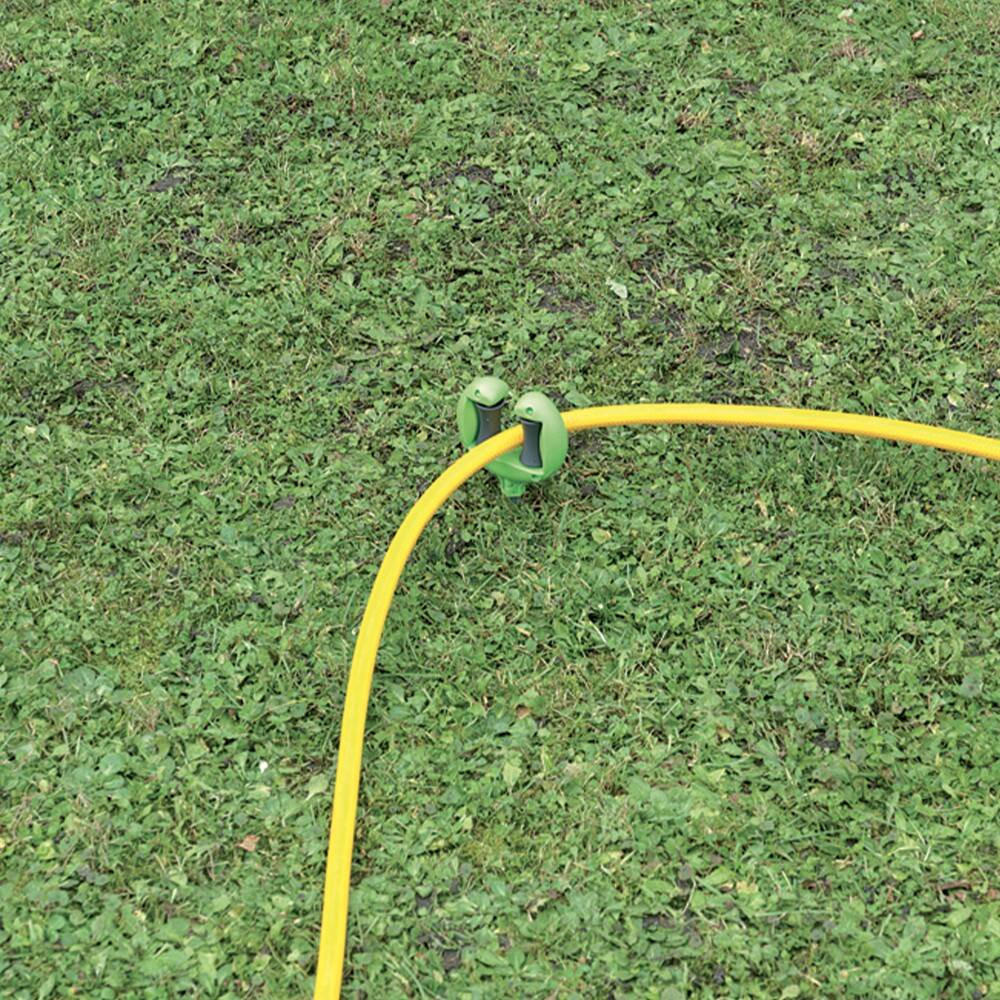 GARTENSCHLAUCHFÜHRUNG Ribimex - Grün, Kunststoff (3.5/34.7/12.2cm)