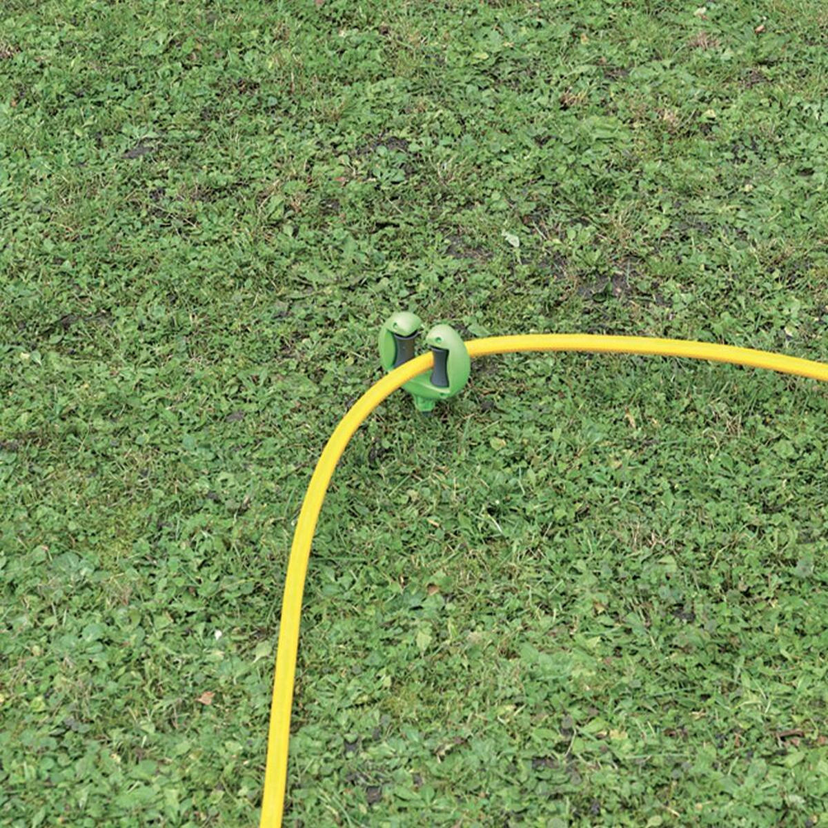GARTENSCHLAUCHFÜHRUNG Ribimex - Grün, Kunststoff (3.5/34.7/12.2cm)