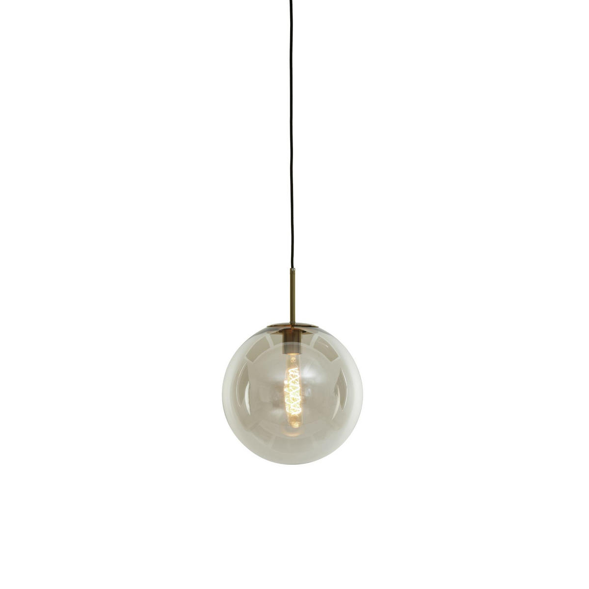 HÄNGELAMPE Medina Hell Ø40/40 cm - Transparent, Glas (40/40/40cm) - Light & Living