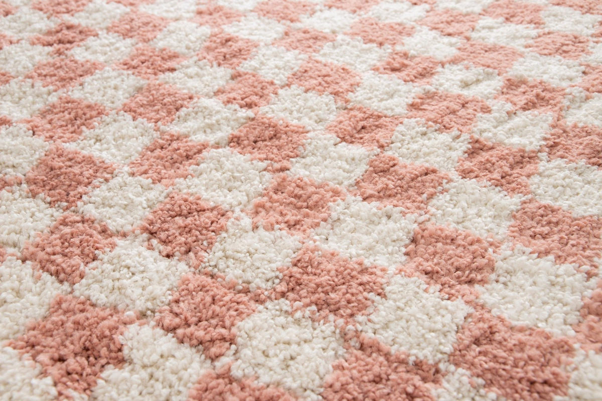 TEPPICH weich komfortabel Hochflor rosa - Pink, Textil (80/150cm) - AFK Living