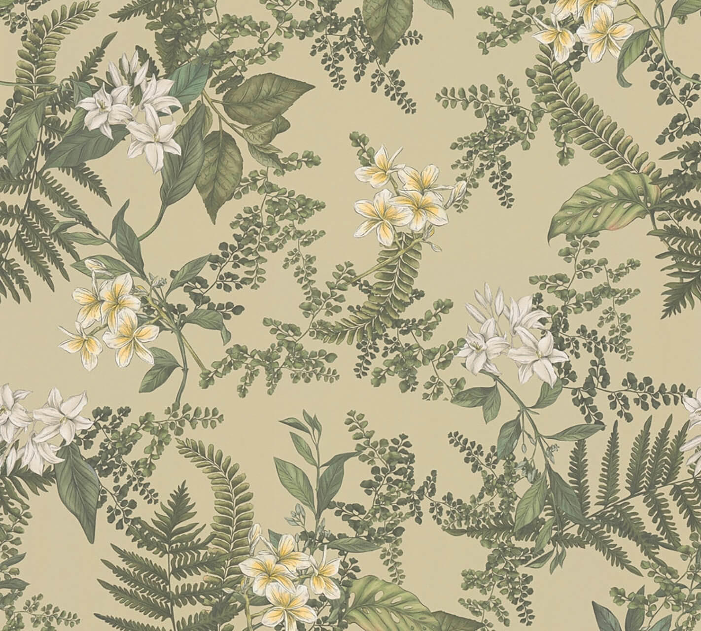 VLIESTAPETE Grün 53/1005 cm - Gelb, Textil (53/1cm) - KUNSTLOFT