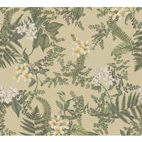 VLIESTAPETE Grün 53/1005 cm - Gelb, Textil (53/1cm) - KUNSTLOFT