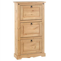 SCHUHSCHRANK TEQUILA - Kieferfarben, Holz (73/136/26cm) - IDIMEX