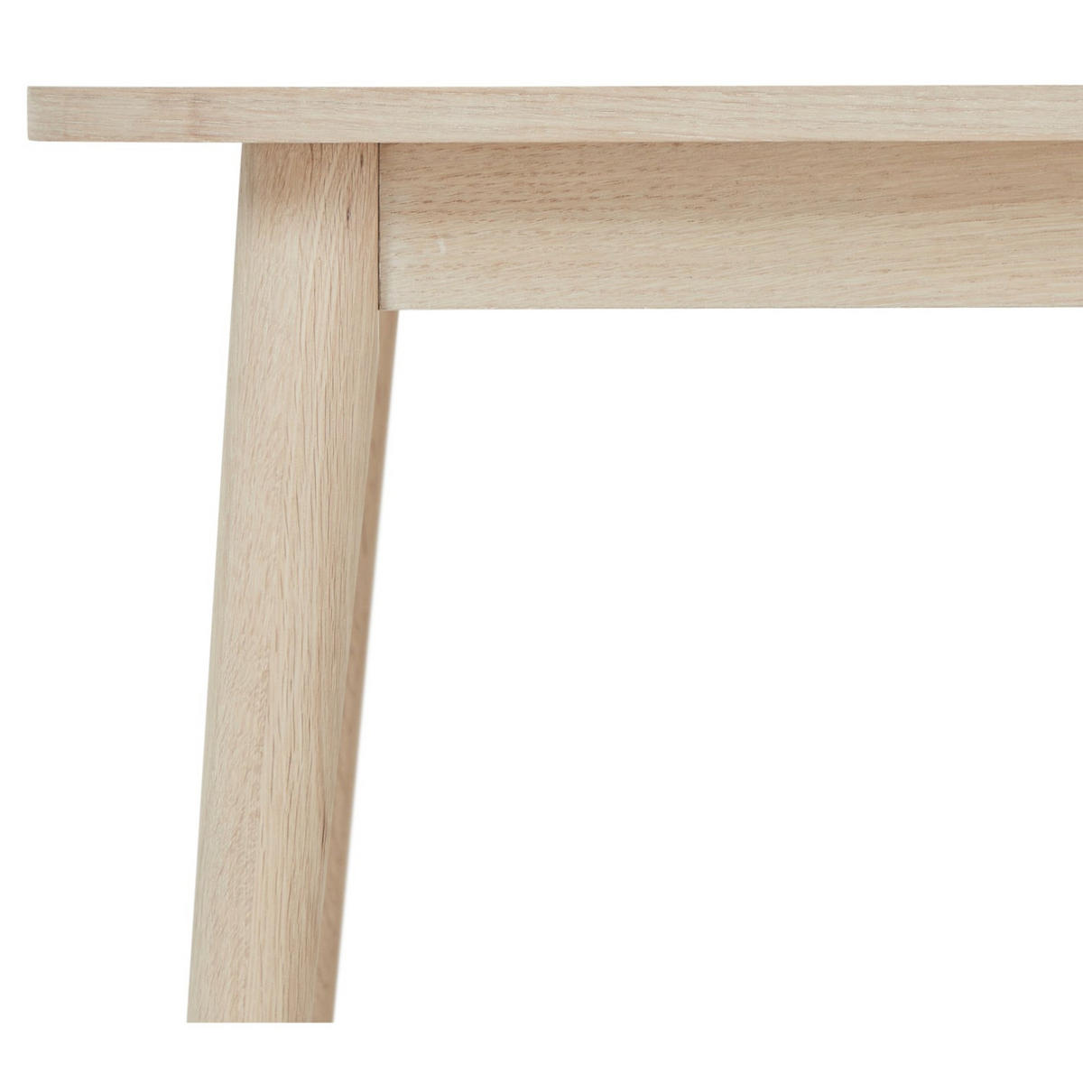 COUCHTISCH quadratisch Eiche massiv 90/90/52 cm - Beige, Holz (90/90/52cm) - Furnhouse