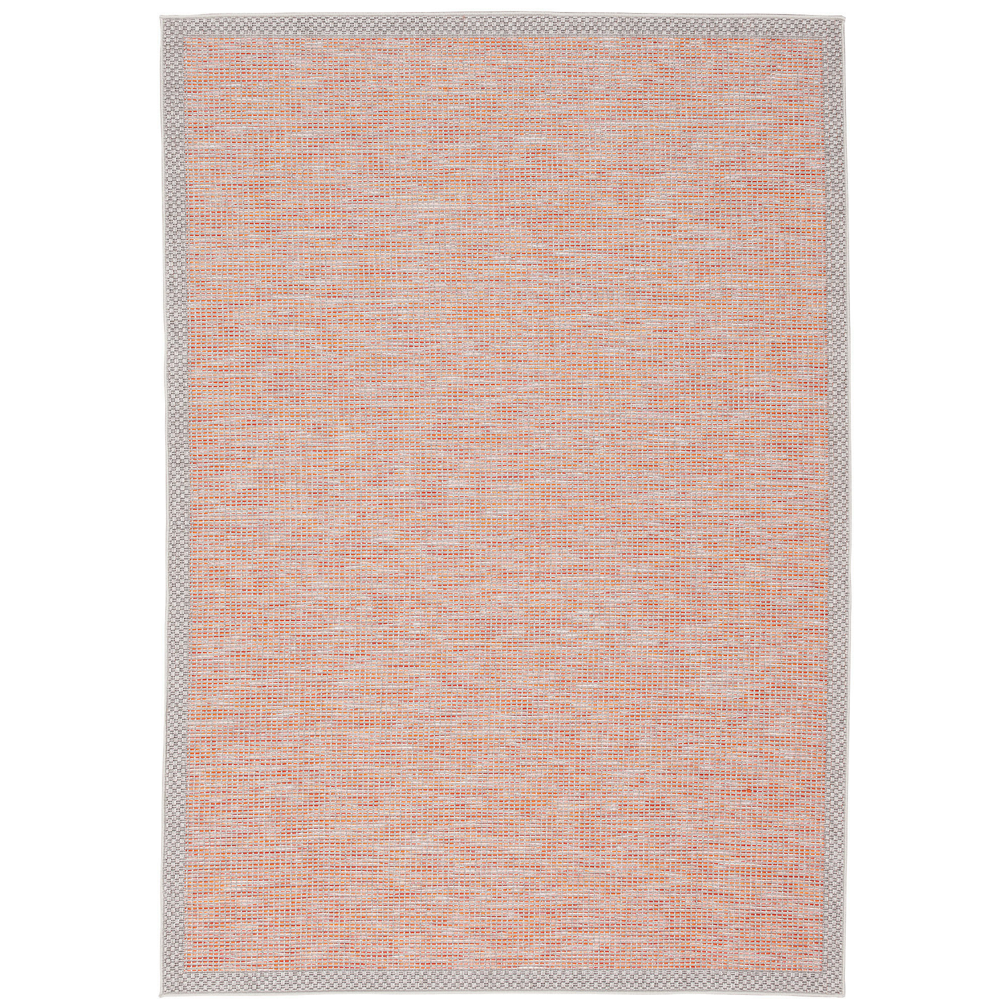 IN & OUTDOOR TEPPICH FLACHGEWEBE OTTAWA MIX - Orange, Textil (80/150cm) - Pergamon